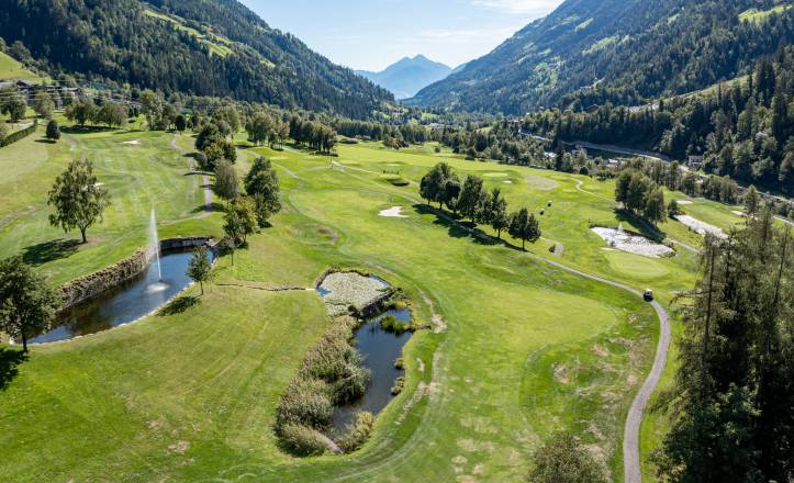 Panoramablick über den Golfplatz am Andreus Resort