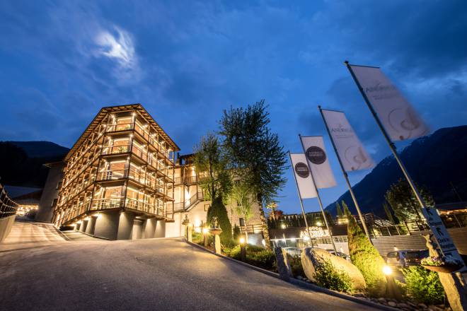 Außenansicht Fitnesstower Andreus Resorts