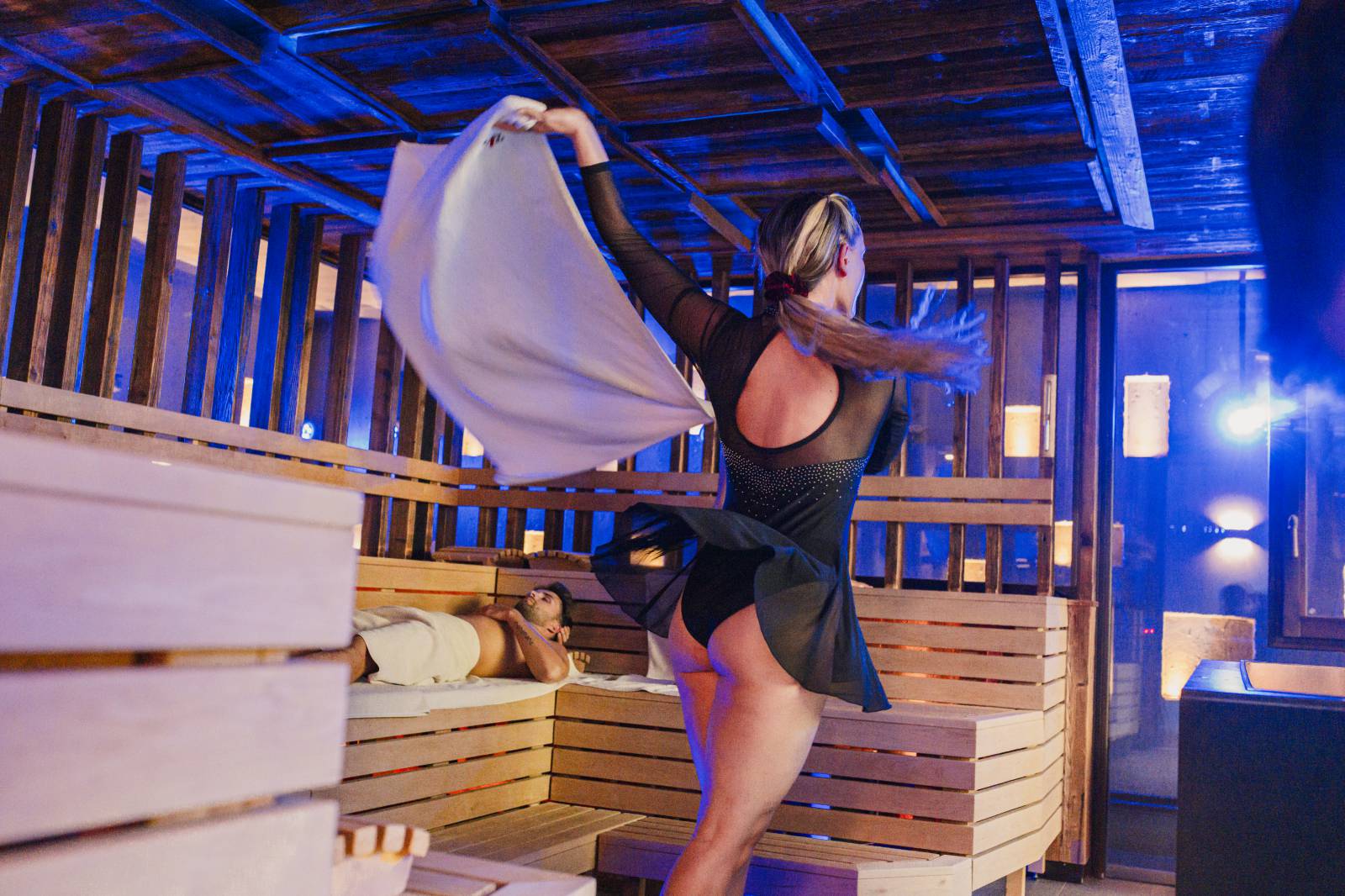Sauna-Aufgüsse im Wellnesshotel in Südtirol: Wärme, Rituale und echte Erlebnisse Symbolfoto