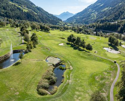 Panoramablick über den Golfplatz am Andreus Resort