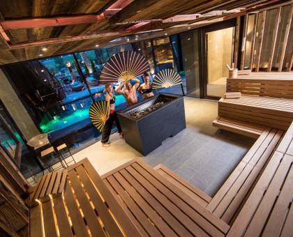 Finnische Event Sauna mit Saunermeistern