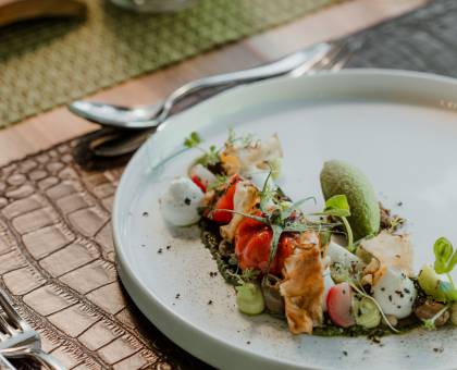 Haute Cuisine im Andreus Resort