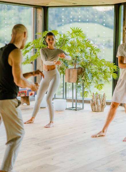 Yogakurs im Wellnesshotel Südtirol